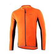 Men's Long & Short Sleeve Cycling Jersey with Zipper - Blue Force Sports