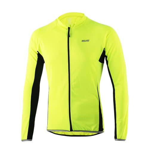 Men's Long & Short Sleeve Cycling Jersey with Zipper - Blue Force Sports