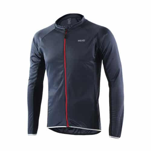 Men's Long & Short Sleeve Cycling Jersey with Zipper - Blue Force Sports