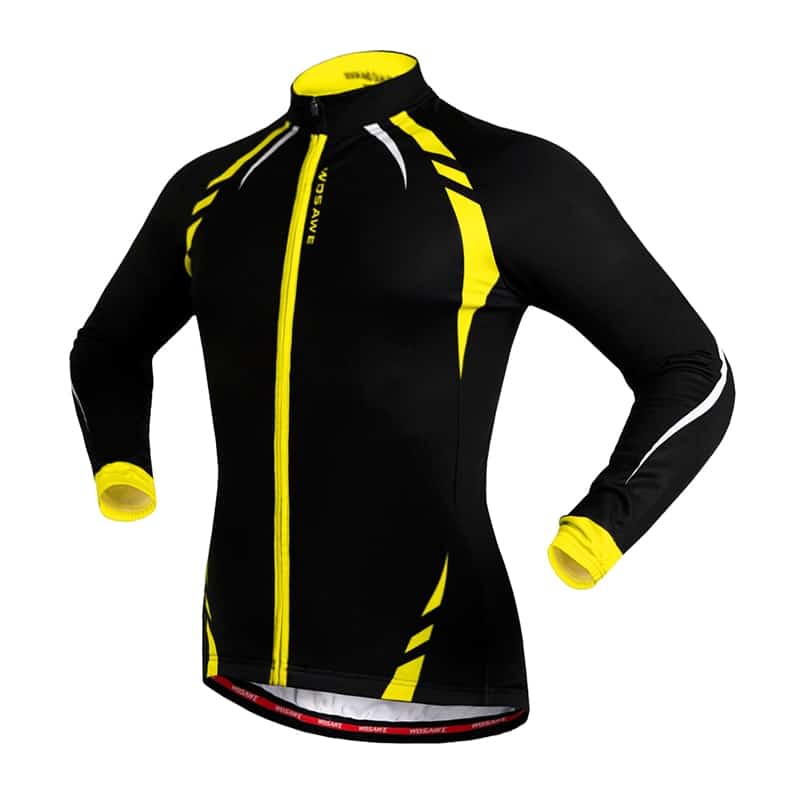 Windproof Colorful Men's Thermal Cycling Jacket - Blue Force Sports