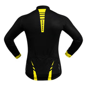 Windproof Colorful Men's Thermal Cycling Jacket - Blue Force Sports