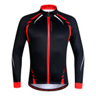 Windproof Colorful Men's Thermal Cycling Jacket - Blue Force Sports