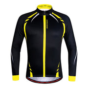 Windproof Colorful Men's Thermal Cycling Jacket - Blue Force Sports