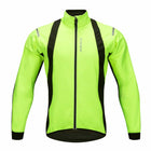 Windproof Colorful Men's Thermal Cycling Jacket - Blue Force Sports