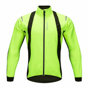Windproof Colorful Men's Thermal Cycling Jacket - Blue Force Sports