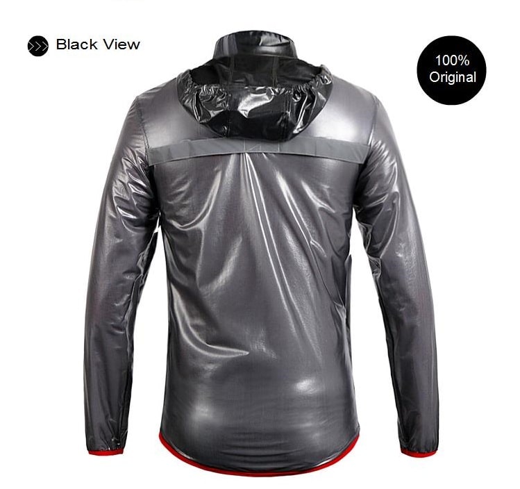 Waterproof Reflective Men's Cycling Jacket - Blue Force Sports
