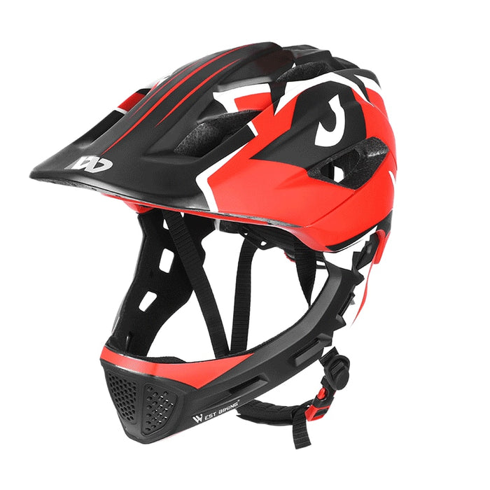 Kid's Extended Design Sports Helmet - Blue Force Sports