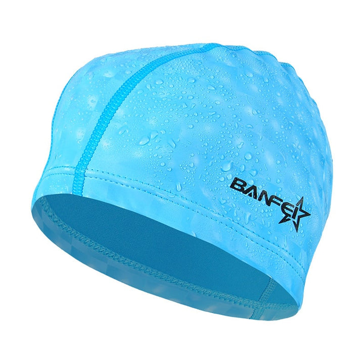 Unisex High Elastic Swimming Cap - Blue Force Sports