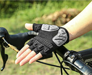 Half Finger Anti-Slip Bicycle Gloves for Sport - Blue Force Sports