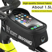 Waterproof Bicycle Saddle Bag - Blue Force Sports