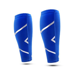 Arrow Pattern Compression Leg Warmers - Blue Force Sports