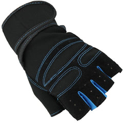 Men's Breathable Mesh Sport Gloves - Blue Force Sports
