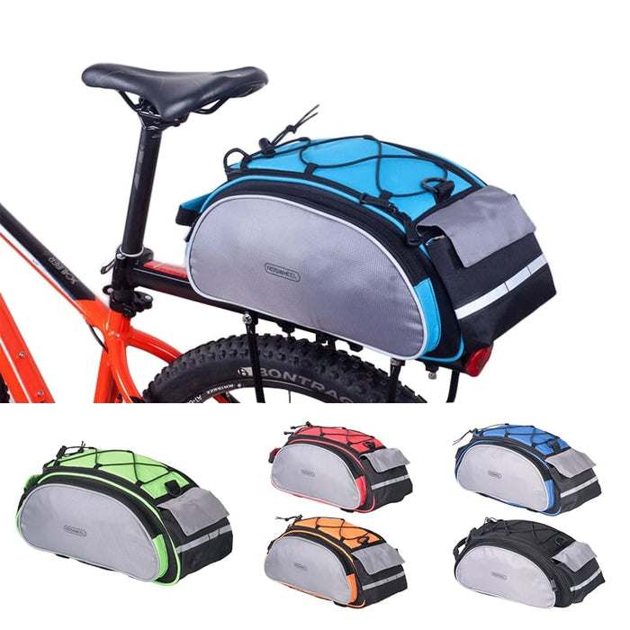 Anti-Wear Elastic Colorful Bicycle Storage Bag - Blue Force Sports