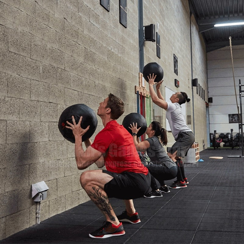 Crossfit Muscle Building Exercise Ball - Blue Force Sports