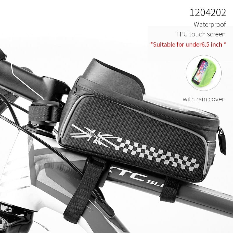 Simple Style Waterproof Front Frame Phone Bag - Blue Force Sports