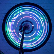 Waterproof Colorful Bright Bicycle LED Lights 20 Pcs Set - Blue Force Sports