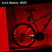 Waterproof Colorful Bright Bicycle LED Lights 20 Pcs Set - Blue Force Sports