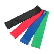 Colorful Elastic Resistance Bands 4 Pcs Set - Blue Force Sports