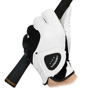 Leather Breathable Gold Gloves - Blue Force Sports