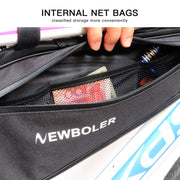 Waterproof Anti-Wear Reflective Bicycle Triangle Bag - Blue Force Sports