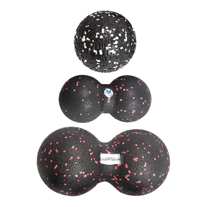 Massage Fitness Balls 3 pcs Set - Blue Force Sports