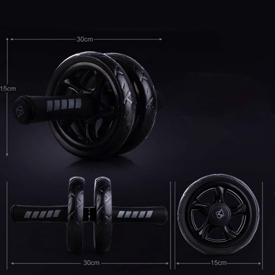 Stainless Steel Wheel Roller for Workout - Blue Force Sports