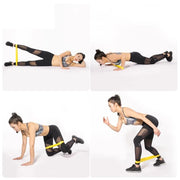 Latex Elastic Bands for Workout Set - Blue Force Sports