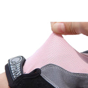 Gel Padded Half Finger Sports Gloves - Blue Force Sports