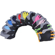Gel Padded Half Finger Sports Gloves - Blue Force Sports