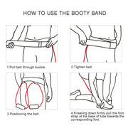 Resistance Bands Booty Trainer - Blue Force Sports
