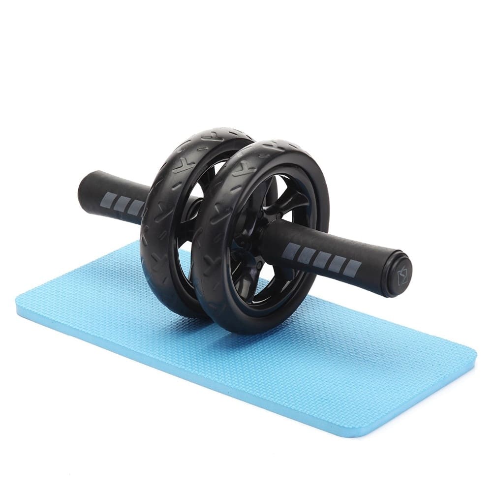 Ab Roller Wheel with Mat - Blue Force Sports