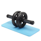 Ab Roller Wheel with Mat - Blue Force Sports