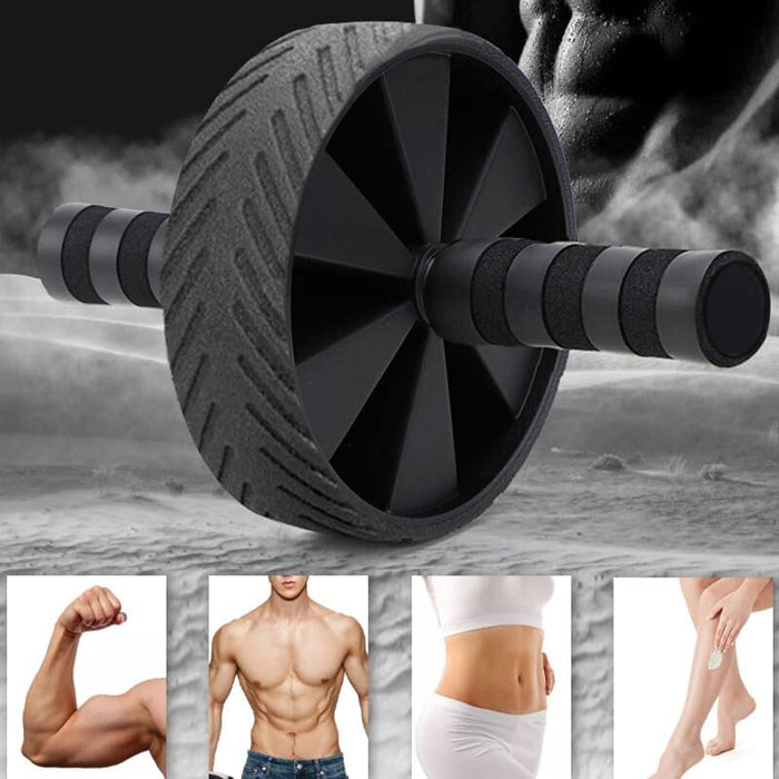 Muscle Abs Black Roller - Blue Force Sports
