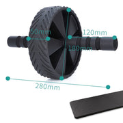 Muscle Abs Black Roller - Blue Force Sports