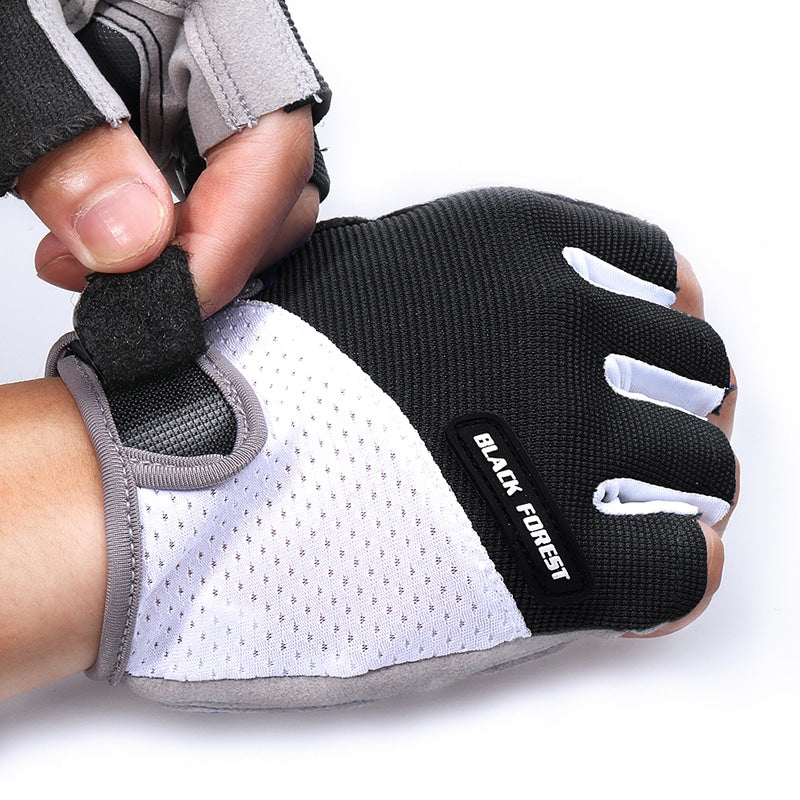 Cozy Protective Anti-Slip Bicycle Gloves for Sport - Blue Force Sports