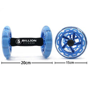 Fitness Double-Wheeled Ab Roller - Blue Force Sports