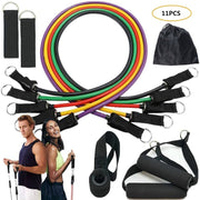 Crissfit Resistance Bands 11 Pcs Set - Blue Force Sports