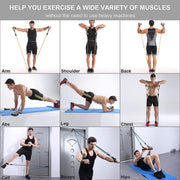 Crissfit Resistance Bands 11 Pcs Set - Blue Force Sports