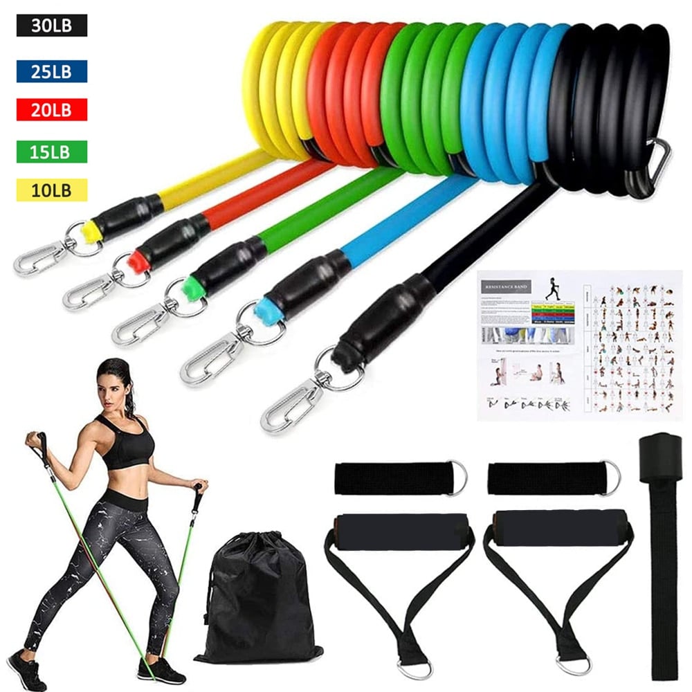 Crissfit Resistance Bands 11 Pcs Set - Blue Force Sports