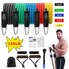 Crissfit Resistance Bands 11 Pcs Set - Blue Force Sports
