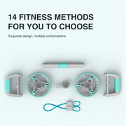 Fitness 14 In 1 Abdominal Wheel - Blue Force Sports