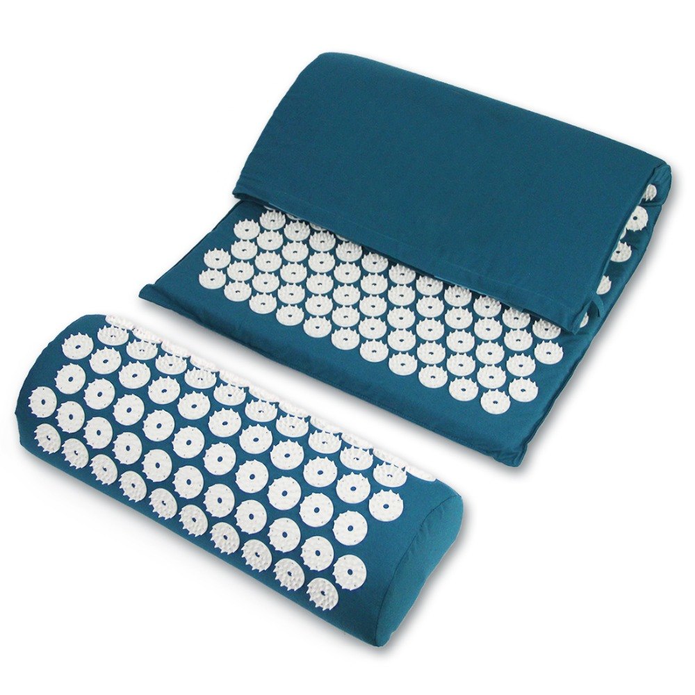 Yoga Acupuncture Cushion and Mat Set - Blue Force Sports
