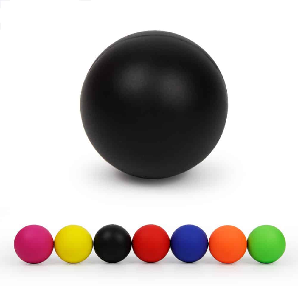 Fitness Rubber Massage Ball 64 mm - Blue Force Sports
