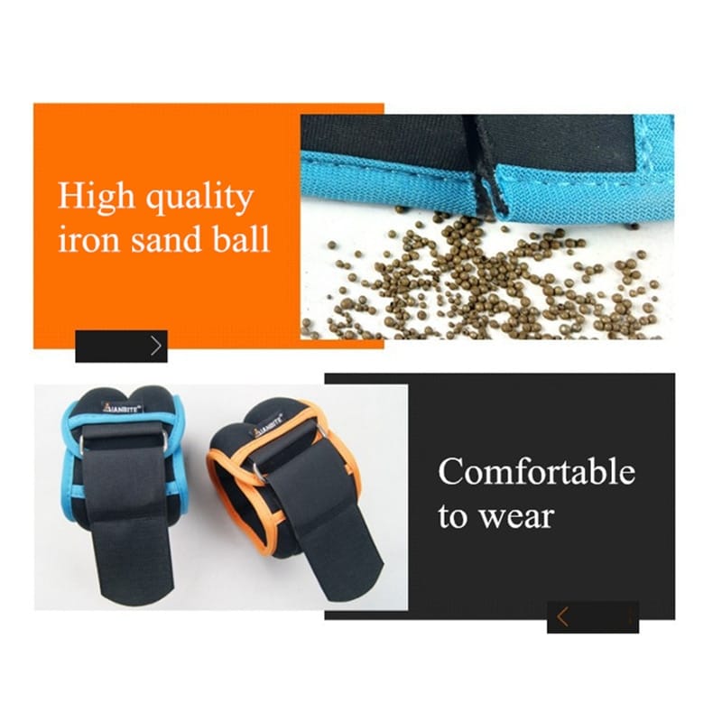 Adjustable Wrist/Ankle Weight - Blue Force Sports