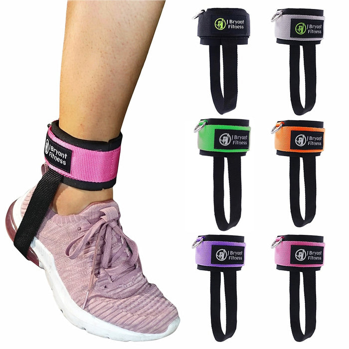 Fitness Padded Ankle Strap - Blue Force Sports