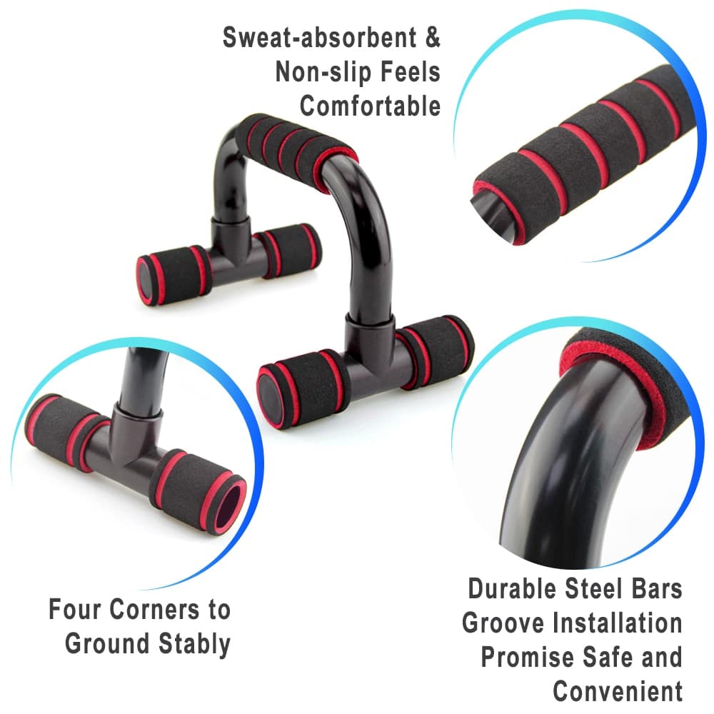 Fitness Training Push-Up Bars - Blue Force Sports