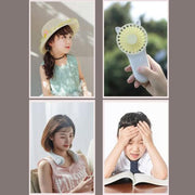 Portable Hand-Free Neck Fan - Blue Force Sports