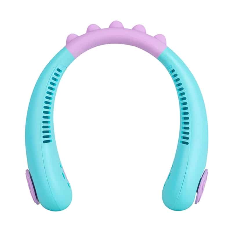Portable Hand-Free Neck Fan - Blue Force Sports