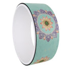 Suede Printed Yoga Natural Rubber Wheel - Blue Force Sports