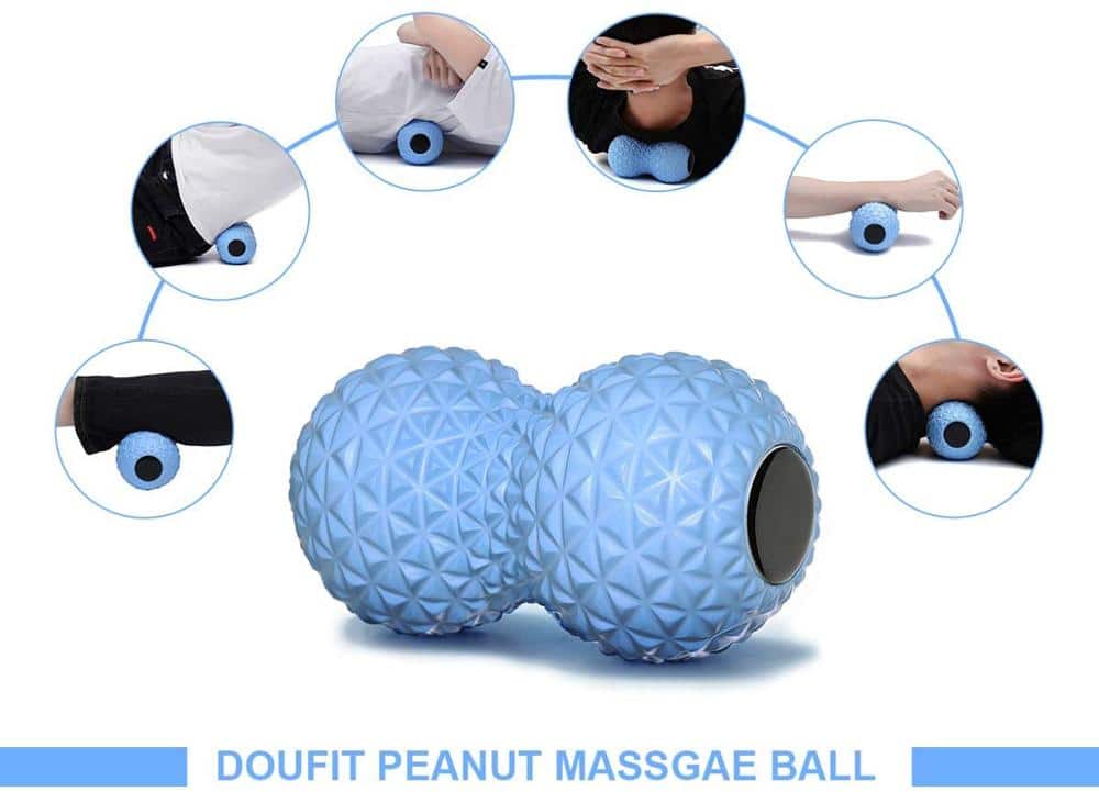 Fitness Peanut Massage Foam Roller - Blue Force Sports